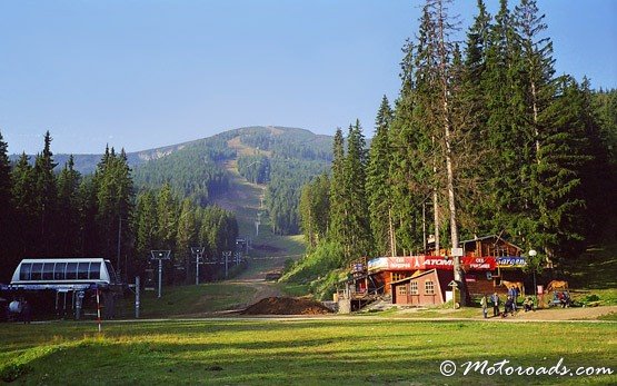 Blick auf das Pirin-Gebirge - Bansko